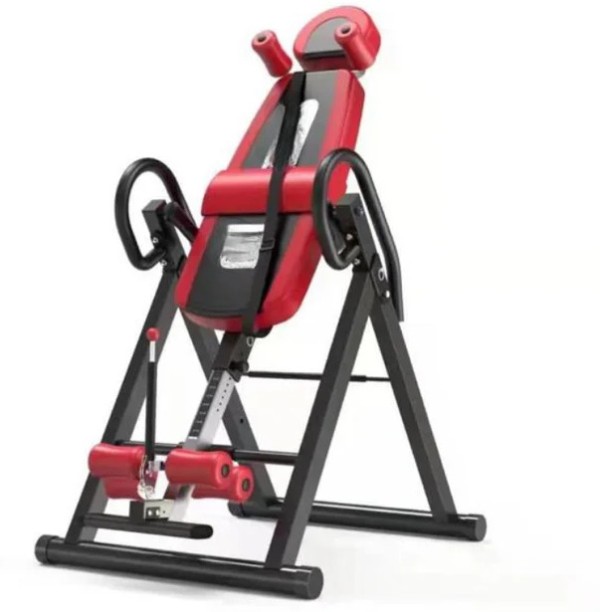 WOODLY Heavy-duty Back Pain Inversion Table Exercises Inversion Therapy Table Dual-Action Stationary Cardio Exercise Bike