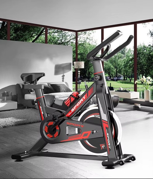 ASHCOMONLINE Exercise Bike Dual-Action Stationary Cardio Exercise Bike