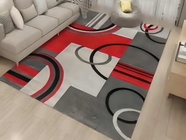 SMTE (Area Rug) Polyester Rectangle Shape