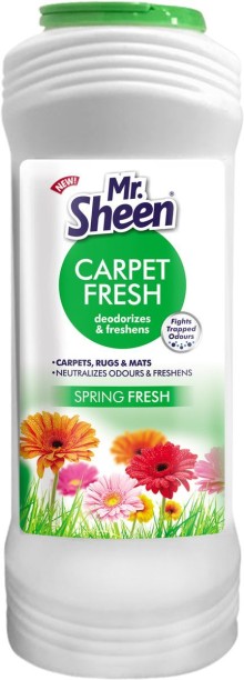 Mr.Sheen Carpet Fresh Powder Spring Fresh Pack of 2 Liquid Carpet Sofa Cleaner