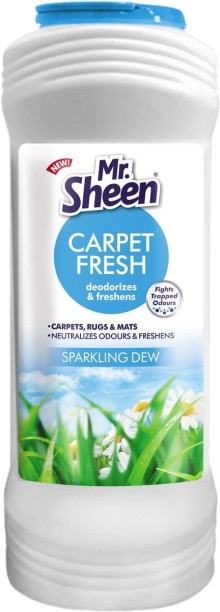 Mr.Sheen Carpet Fresh Powder Sparkling Dew Pack of 2 Powder Carpet Sofa Cleaner
