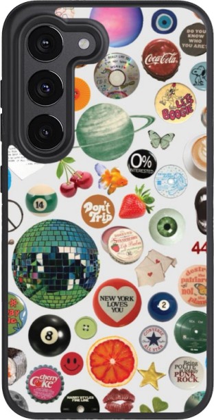 Caitscases (SAMS235G)-TPU Fashion Covers (Trip) Back Cover for Samsung Galaxy S23 5G