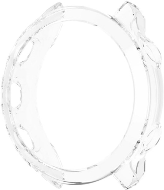 FocusFit Replacement Garmin Forerunner 55 TPU Screen Protector Bumper Case for Garmin Forerunner 55