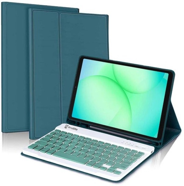 GALAXY ab A9 (SM-X110/X115) 8.7" Smart Case & Stand Cover- GREEN Flip Cover for The cover on this folds, to make it stand.
