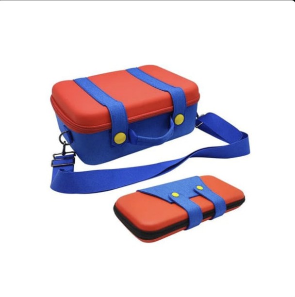 NINTENDO Nintendo Switch OLED Protective Deluxe Carry Bag + Case Front & Back Case for Nintendo Switch OLED