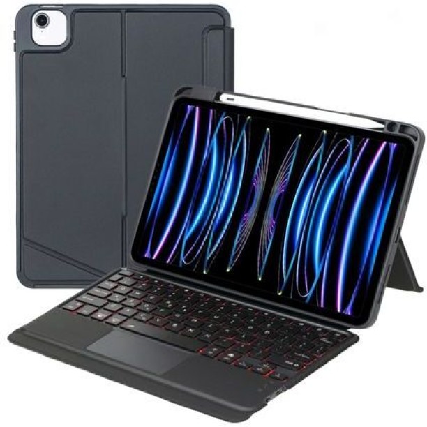 TechZA 10645 Keyboard Case for iPad Air 11 (2024) - A2836, A2837; iPad Pro 11 - A3006