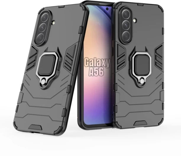 CellTime Black Panther Case for Galaxy A56 Shockproof - Black Protective Case for Samsung Galaxy A56