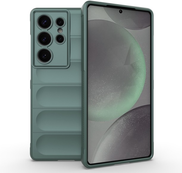 CellTime Magic Shield Case for Galaxy S25 Ultra Shockproof - Dark Green Protective Case for Samsung Galaxy S25 Ultra