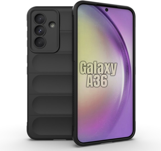 CellTime Magic Shield Case for Galaxy A36 Shockproof - Black Protective Case for Samsung Galaxy A36