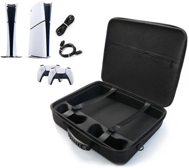 PS PS5 Slim Digital Edition Protective Deluxe Carrying Case Protective Case for Playstation 5 Slim Digital Edition