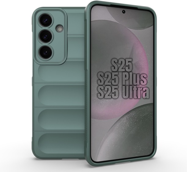 CellTime Magic Shield Case for Galaxy S25 Shockproof - Dark Green Protective Case for Samsung Galaxy S25