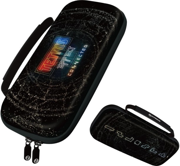 Hyperkin Official Tetris Effect Connected Galaxy Protective Case for Nintendo Switch, Nintendo Switch Lite, Nintendo Switch OLED