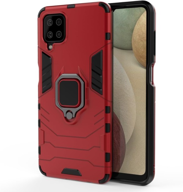 Gadget Mafia Panther Shockproof Ringstand Cover RD175 Protective Case for Samsung Galaxy A12