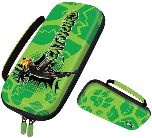 Hyperkin Official Miraculous Cat Noir Protective Case for Nintendo Switch, Nintendo Switch Lite, Nintendo Switch OLED