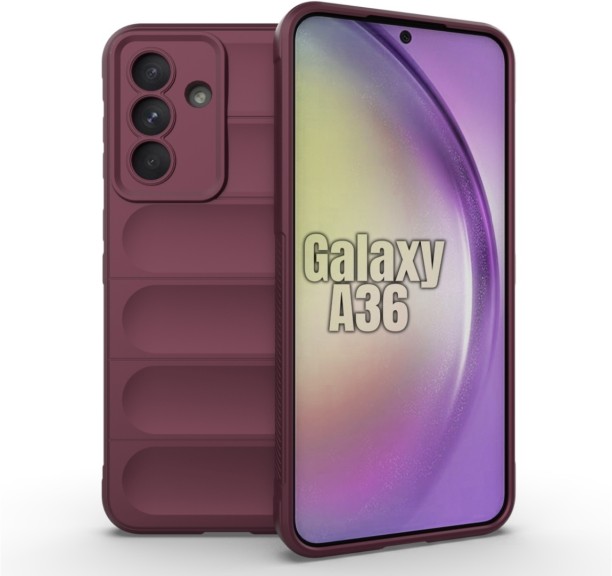 CellTime Magic Shield Case for Galaxy A36 Shockproof - Plum Protective Case for Samsung Galaxy A36