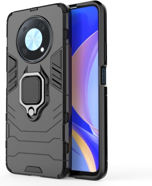 Gadget Mafia Panther Shockproof Ringstand Cover BK115 Protective Case for Huawei Nova Y90