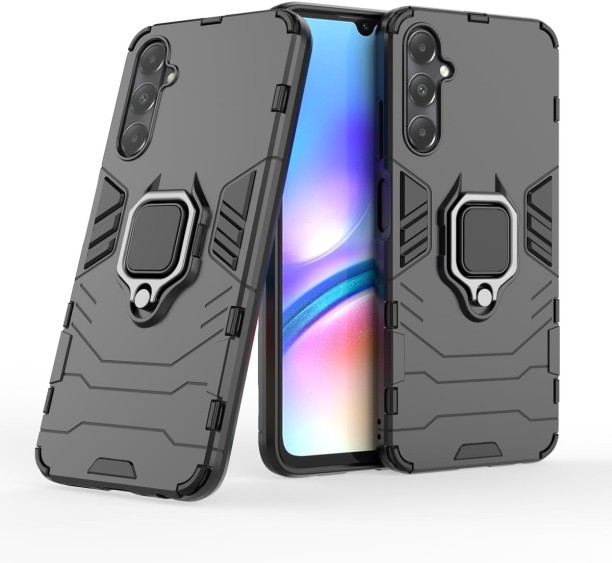 Gadget Mafia Panther Shockproof Ringstand Cover BK55 Protective Case for Samsung Galaxy A05s