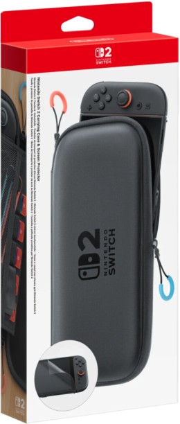 Nintendo Switch 2 Carrying Case and Screen Protector Protective Case for Gaming Console