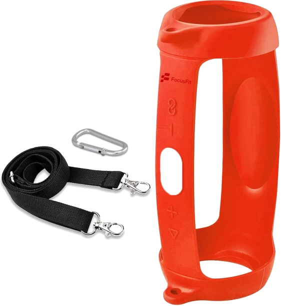 FocusFit Silicone JBL Charge 5 Speaker Case Cover for Speaker
