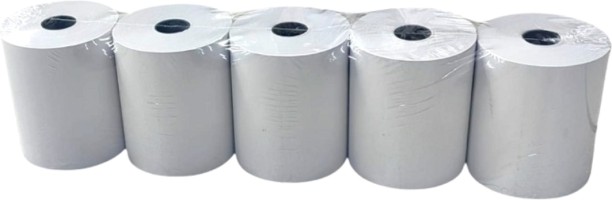 Generic 80x80mm 5pcs Thermal Paper Rolls Thermal Cash Register Paper