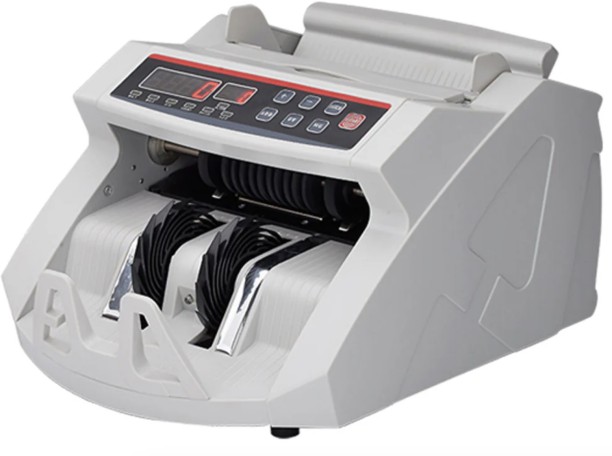 ZM Professional Bill Counter – Rapid Counting, UV & MG Counterfeit Detection, Heavy-Duty Money Machine for SA Business 2180 Table Top Cash Register