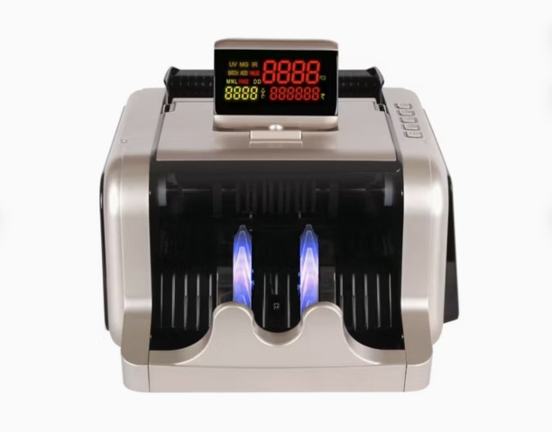 ZM Automatic Money Counting Machine AL-2600 Table Top Cash Register