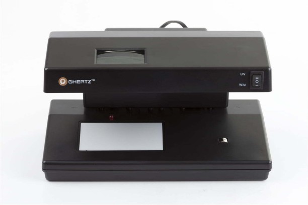 Ghertz Counterfeit Detector Table Top Cash Register