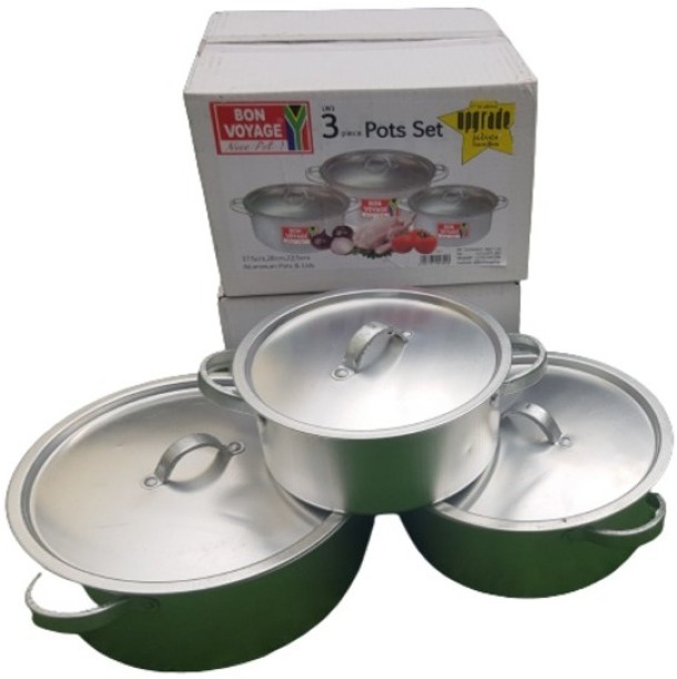 Bon voyage BV Pack of 3 Cook and Serve Casserole Set