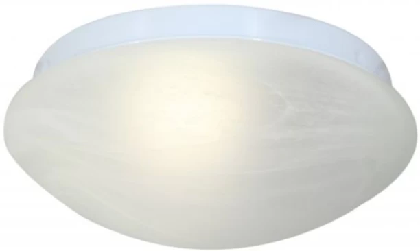 Eurolux Bathroom - Alabaster - Ceiling Light - 220mm - White Glass Ceiling Light LED