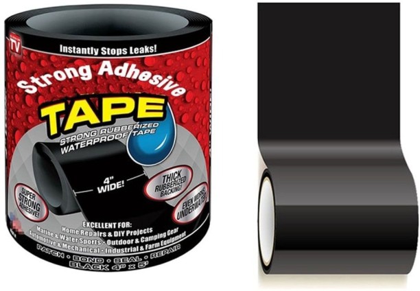 Generic Strong Rubberized Waterproof Tape for Quick & Instant Seals Flex Tape NA Flex Tape (Manual)