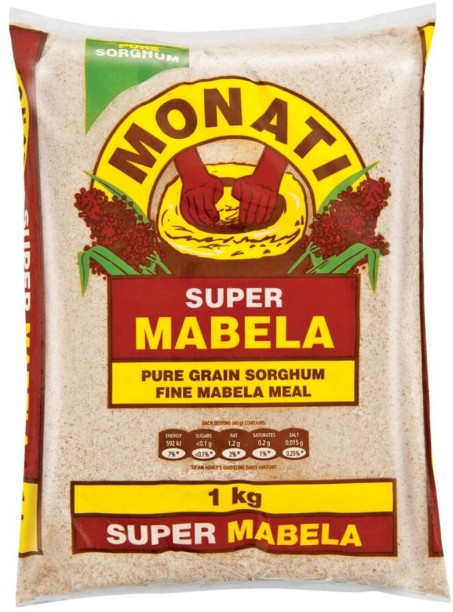 Monati Super Mabele Pure Grain Sorghum Meal Pouch