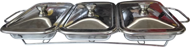 Food Warmers 01 4.5 l Triple Pan