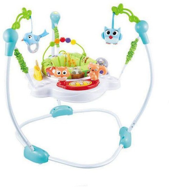 MHC Multifunction Rolling Infant Bouncer Seat Toys Baby Walker Baby jumper Toy Bar