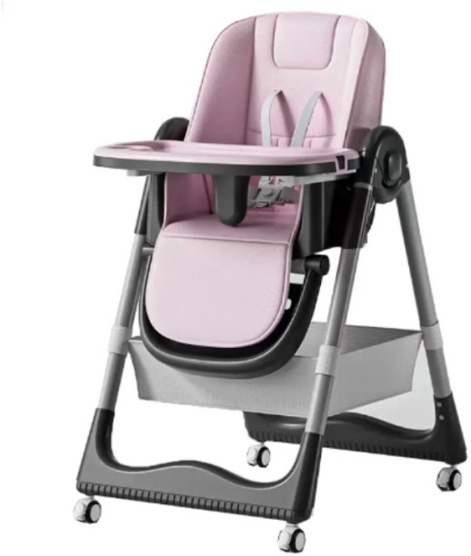 MHC Multifunctional Baby High Feeding Chair - PINK Dining Chair