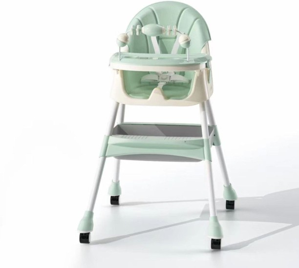 joburgdeals Foldable Toddler Feeding Chair - green Foldable