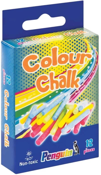 Penguin Multi Color Coloured Chalk