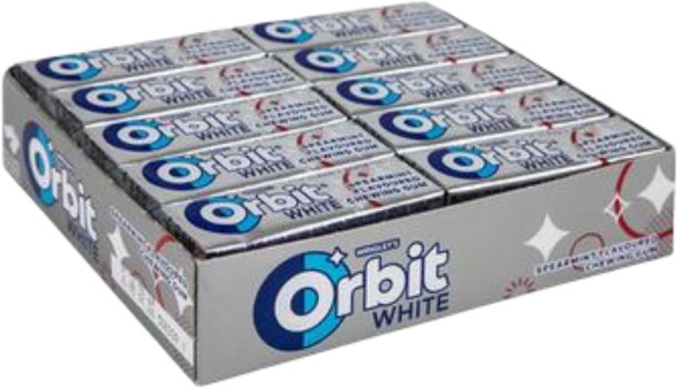 Orbit Sweet Gum Pro White 14g Mint Chewing Gum