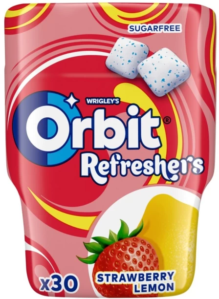 Orbit Refreshener's Strawberry Lemon Chewing Gum