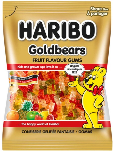 Haribo Goldbears Fruit Flavoured Chewing Gum