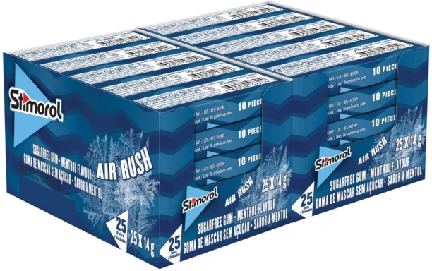 Stimorol Air Rush Menthol Flavoured Chewing Gum