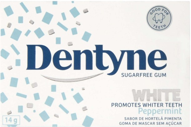 Dentyne Sugarfree Peppermint Chewing Gum