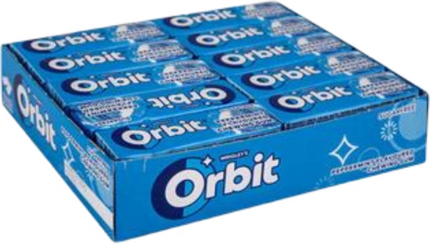 Orbit Sweet Gum Peppermint 14g Peppermint Chewing Gum