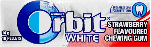 Orbit Sugarfree Strawberry Flavoured Chewing Gum
