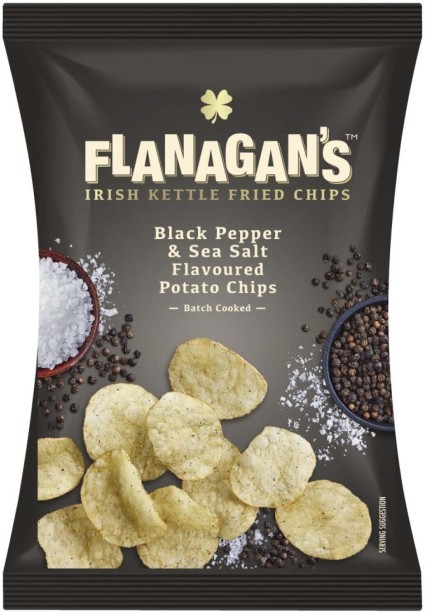 Flanagan's Black Pepper & Sea Salt Chips