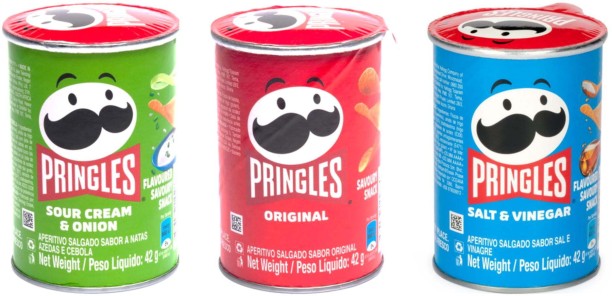 Pringles Three Flavours Box Chips
