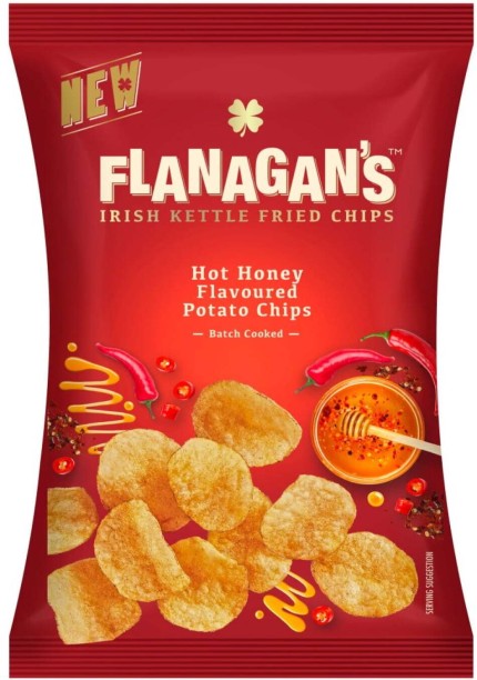 Flanagan's Hot Honey Irish Kettle Fried Potato Chips