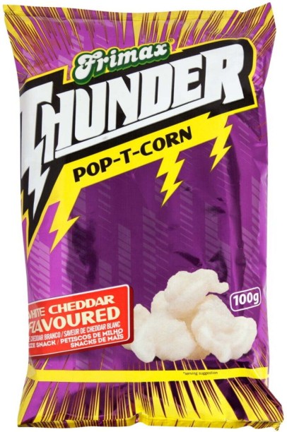 Frimax Thunder Popcorn White Cheddar Maize Snack