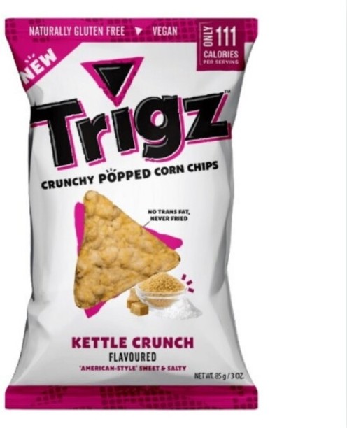 trigz Crunchy Popped Corn Chips Sweet and Salty 16 X 80g Chips