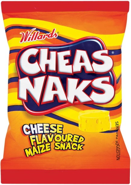 Willards Cheas Naks Cheese Flavoured Maize Nachos