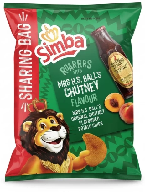 Simba MRS H.S Ball's Chutney Chips